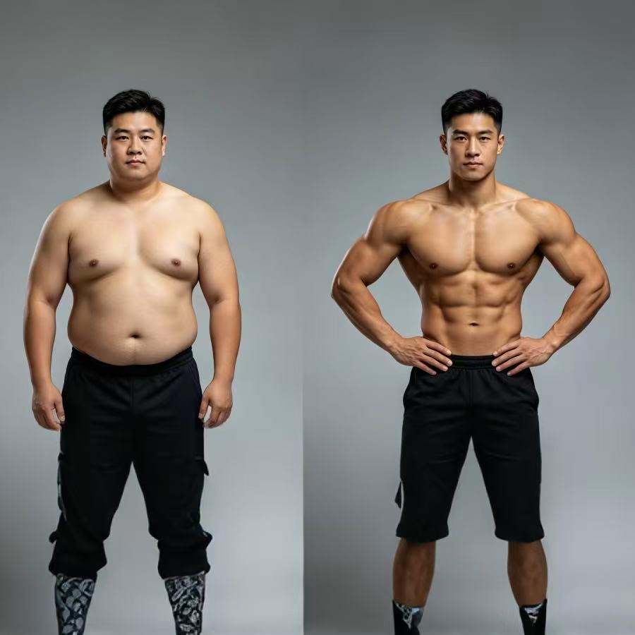 Fitness transformation and active lifestyle