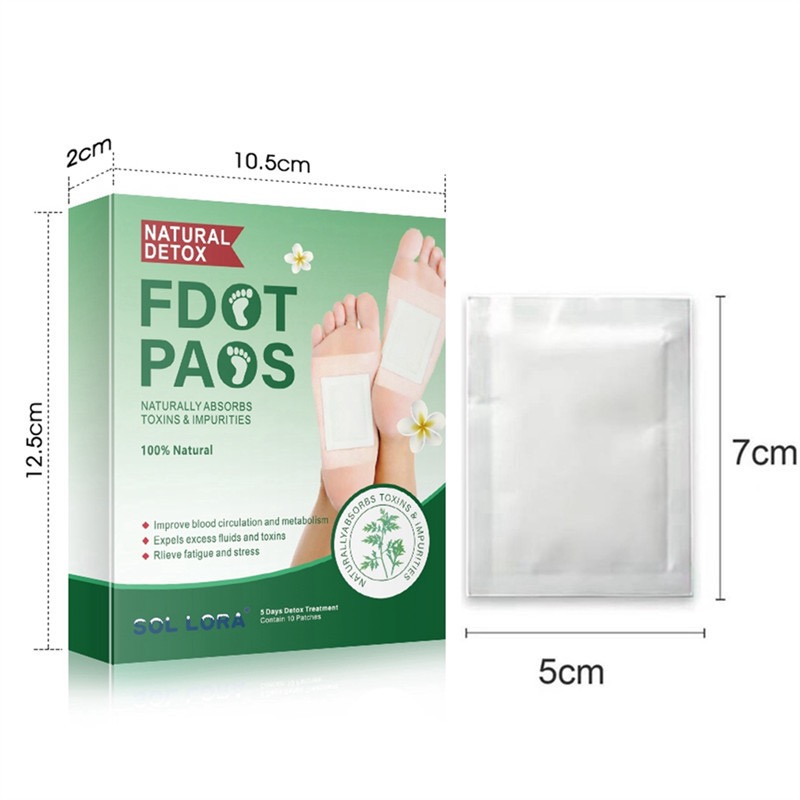 product package size and patch dimensions